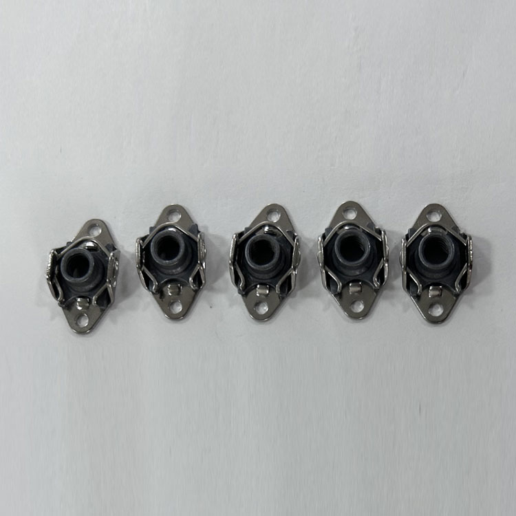 self locking floating anchor nuts double lug mounting